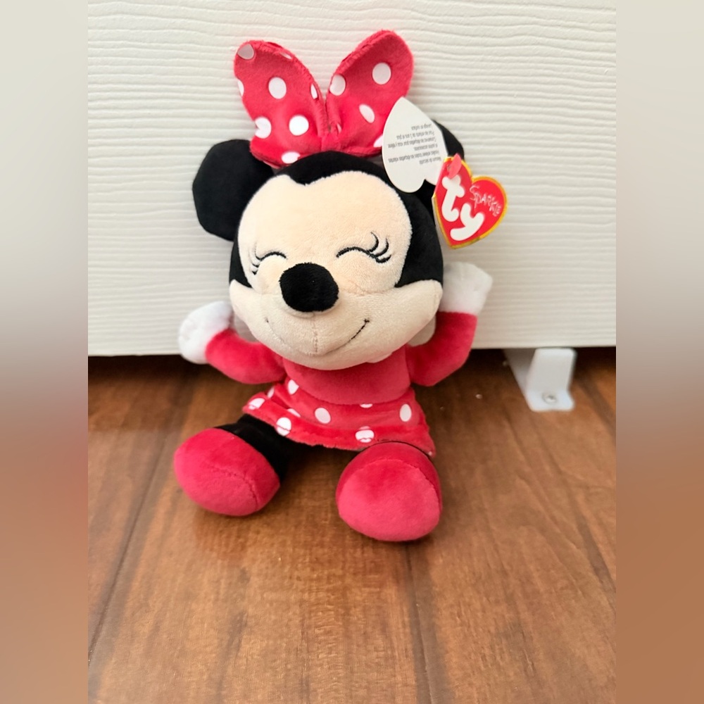 TY Beanie Babies Sparkle Mickey Mouse Stuffed Animal Plush Toy 2022
